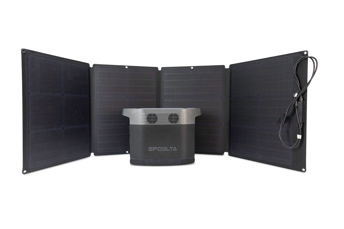 EcoFlow 110W tragbares Solarmodul (verbesserte Version)