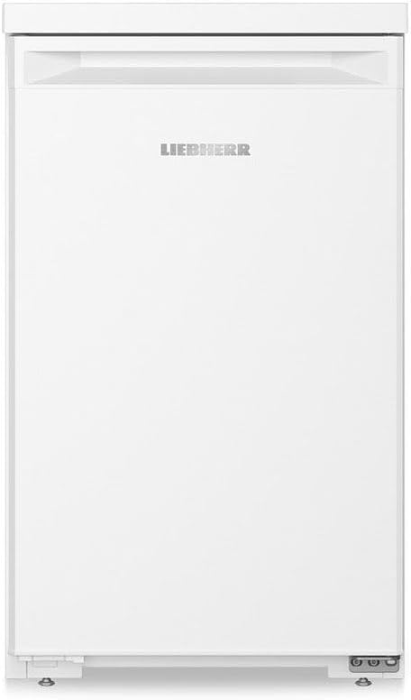 Unterbaukühlschrank 110L LED-Licht Touch-Bedienung Wechselbarer Türanschlag Weiß