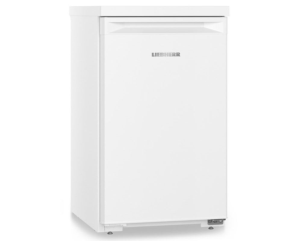 Unterbaukühlschrank 110L LED-Licht Touch-Bedienung Wechselbarer Türanschlag Weiß