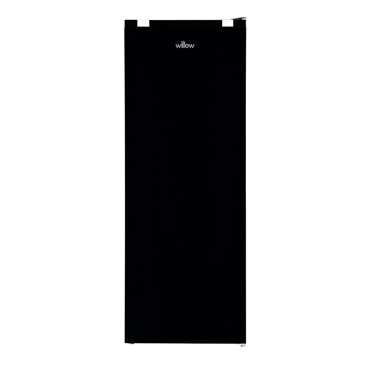 Freistehender Vollraumkühlschrank 241L 144cm Wechselbarer Türanschlag Fleckenresistente Oberfläche Schwarz
