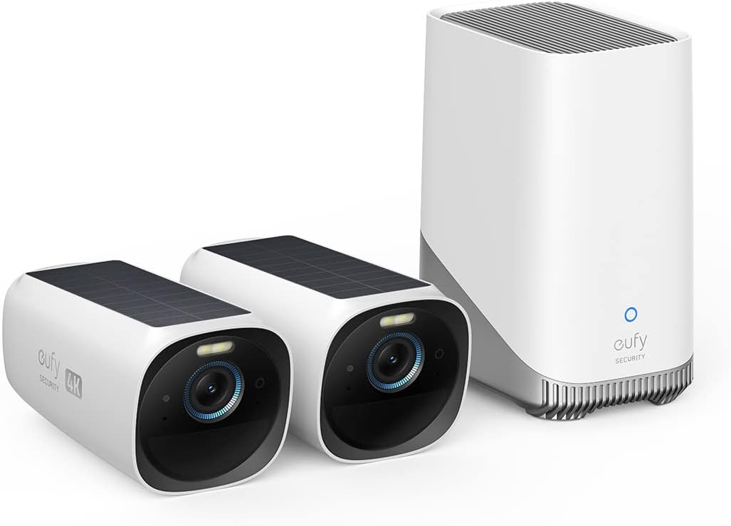 Anker eufy S330 eufyCam 3, Überwachungskamera Außen, Farbnachtsicht
