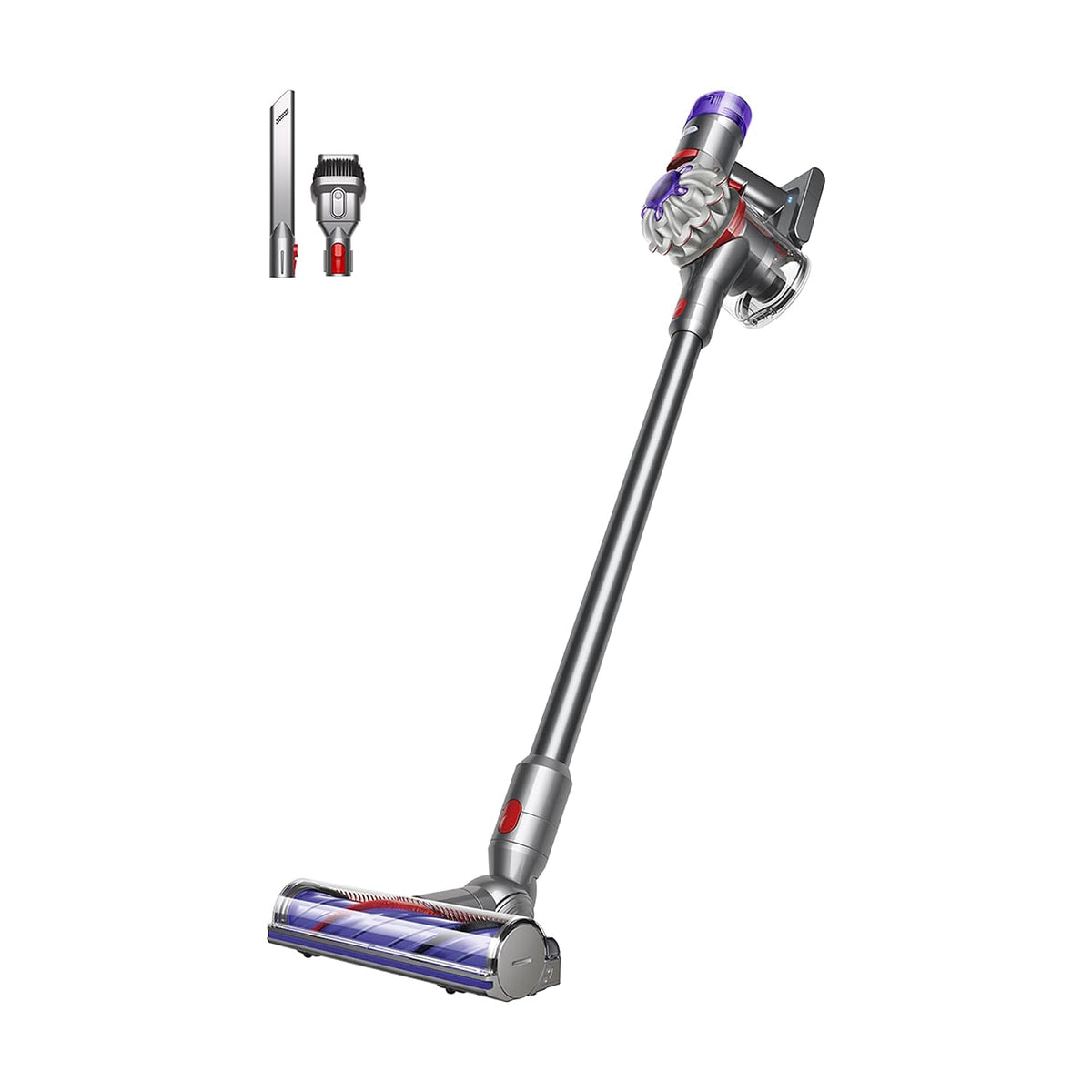 Kabelloser Stielstaubsauger 130 AW 40 Min Laufzeit Silber/Nickel