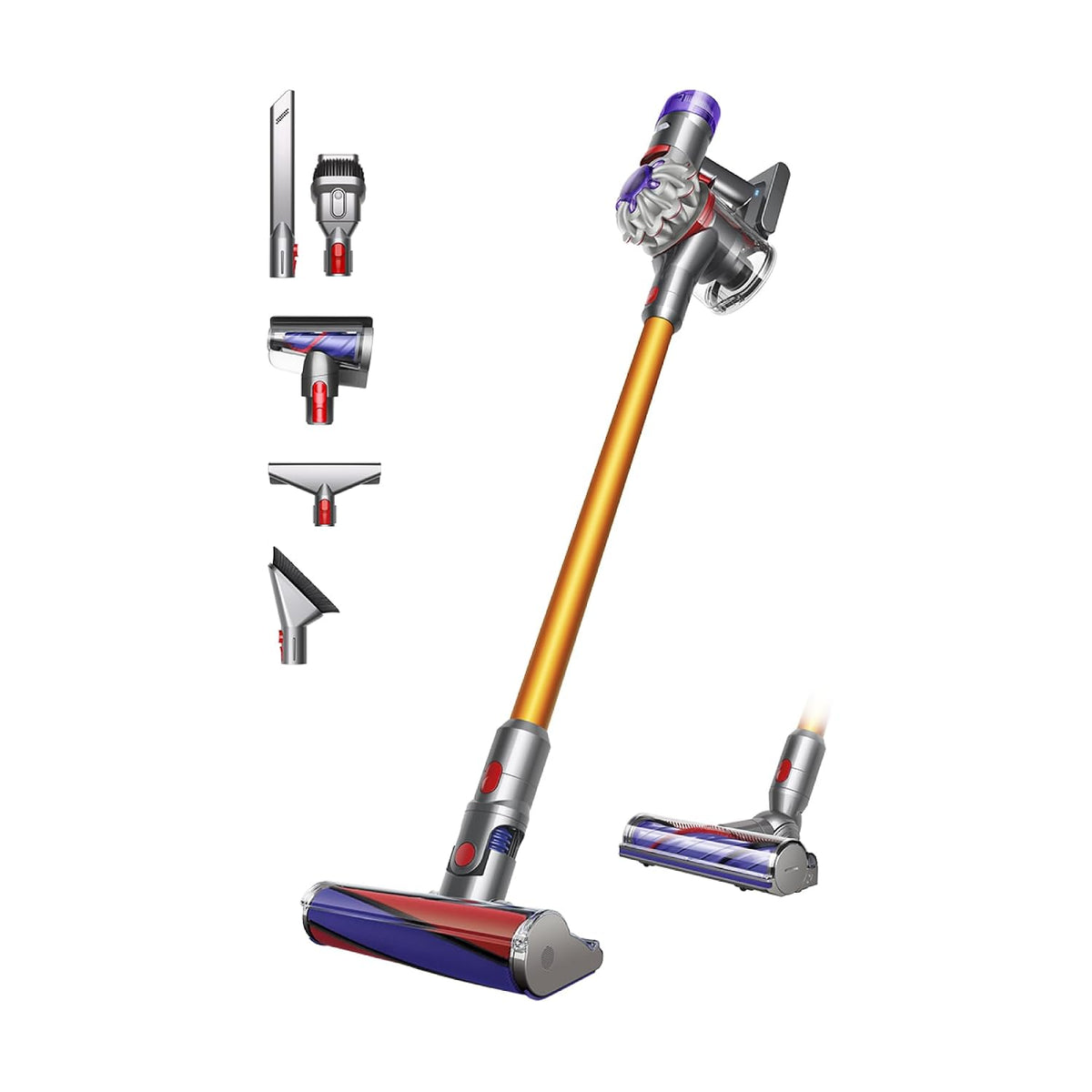 Kabelloser Stielstaubsauger 130 AW 40 Min Laufzeit Silber/Nickel