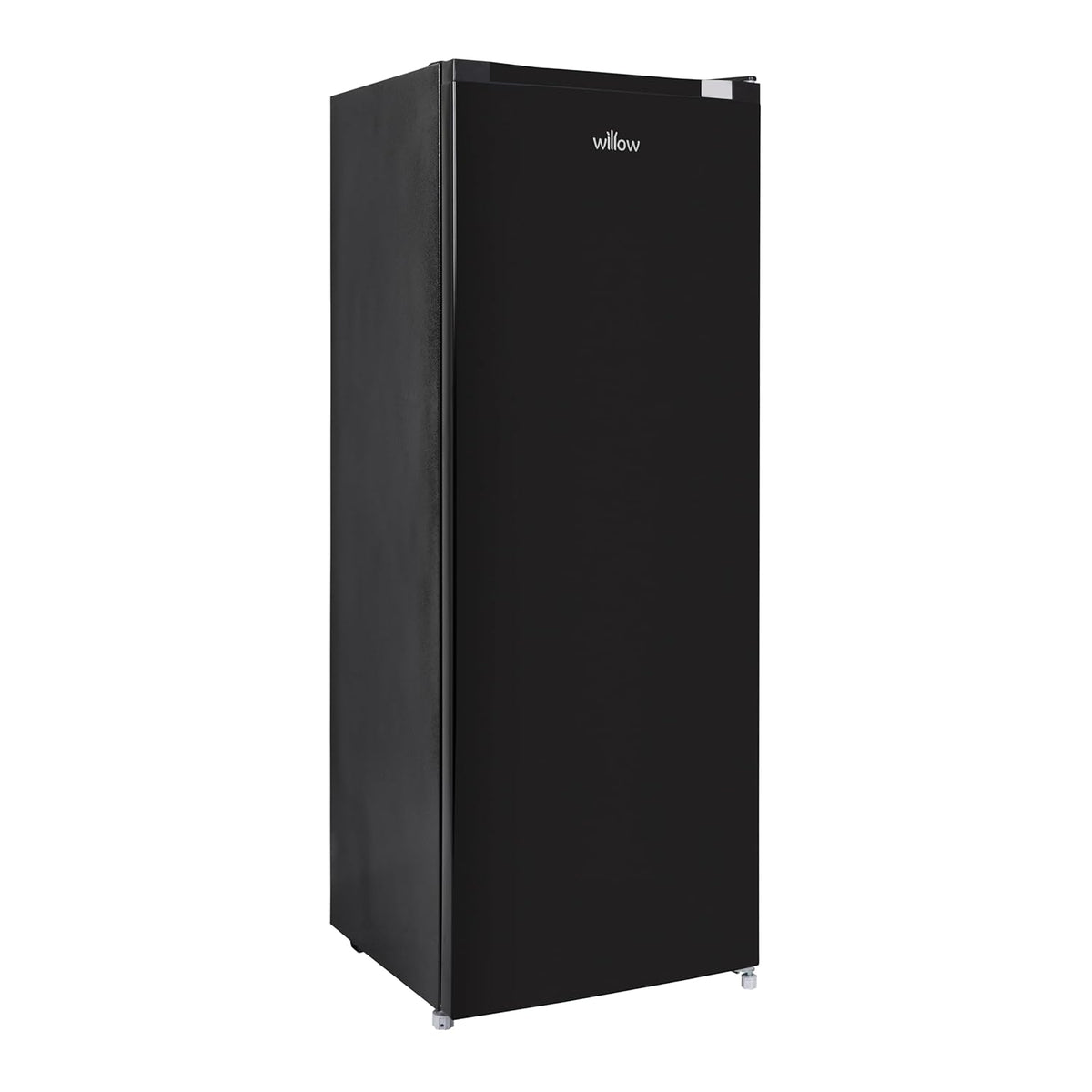 Freistehender Vollraumkühlschrank 241L 144cm Wechselbarer Türanschlag Fleckenresistente Oberfläche Schwarz