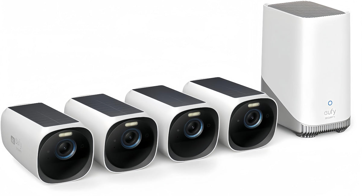 Anker eufy S330 eufyCam 3, Überwachungskamera Außen, Farbnachtsicht