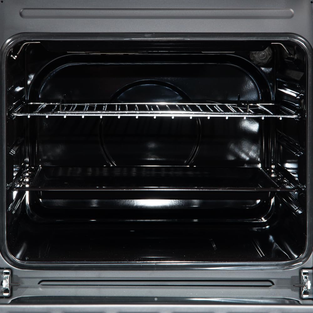 Freistehender Elektroherd 62L 50cm Schwarz