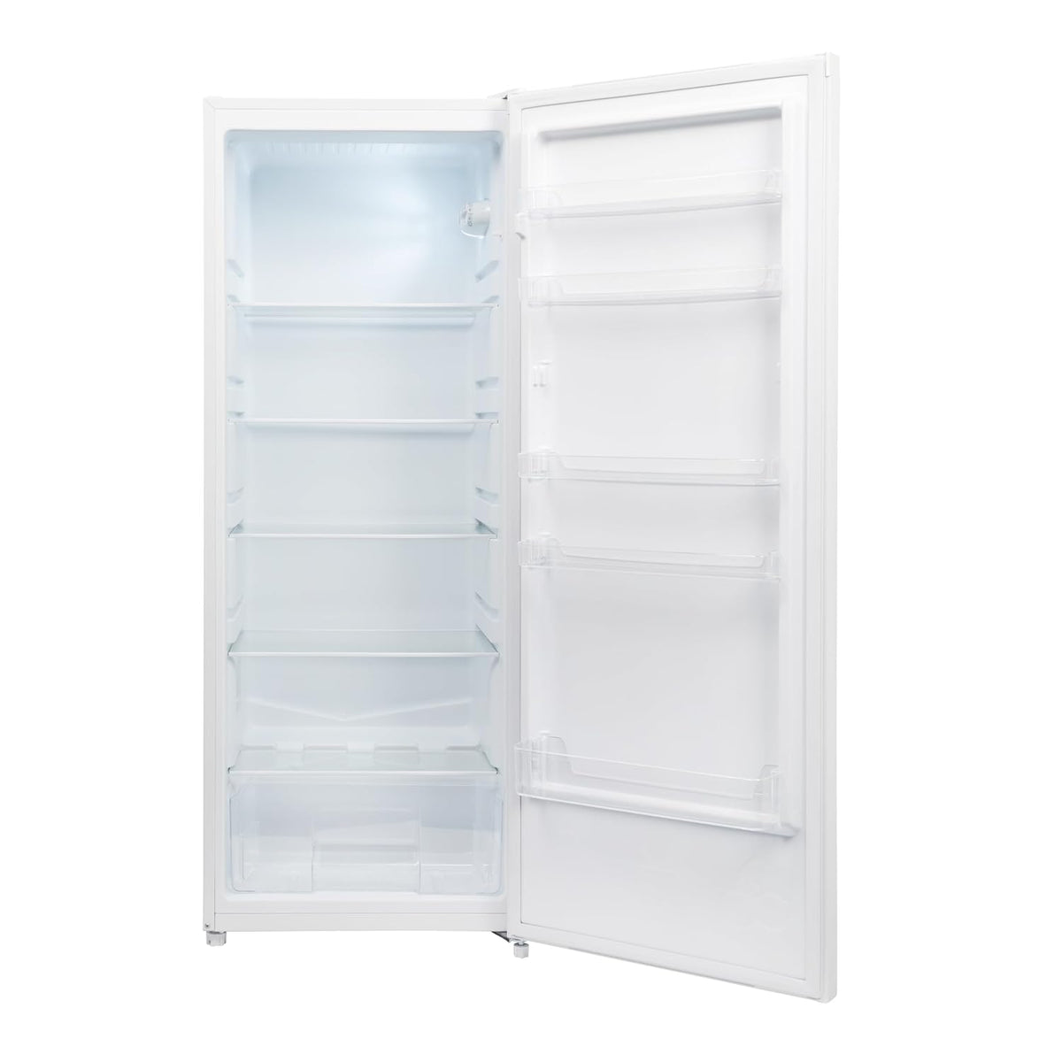 Hoher Vollraumkühlschrank 241L Freistehend Mit Fleckenresistenter Oberfläche Weiß