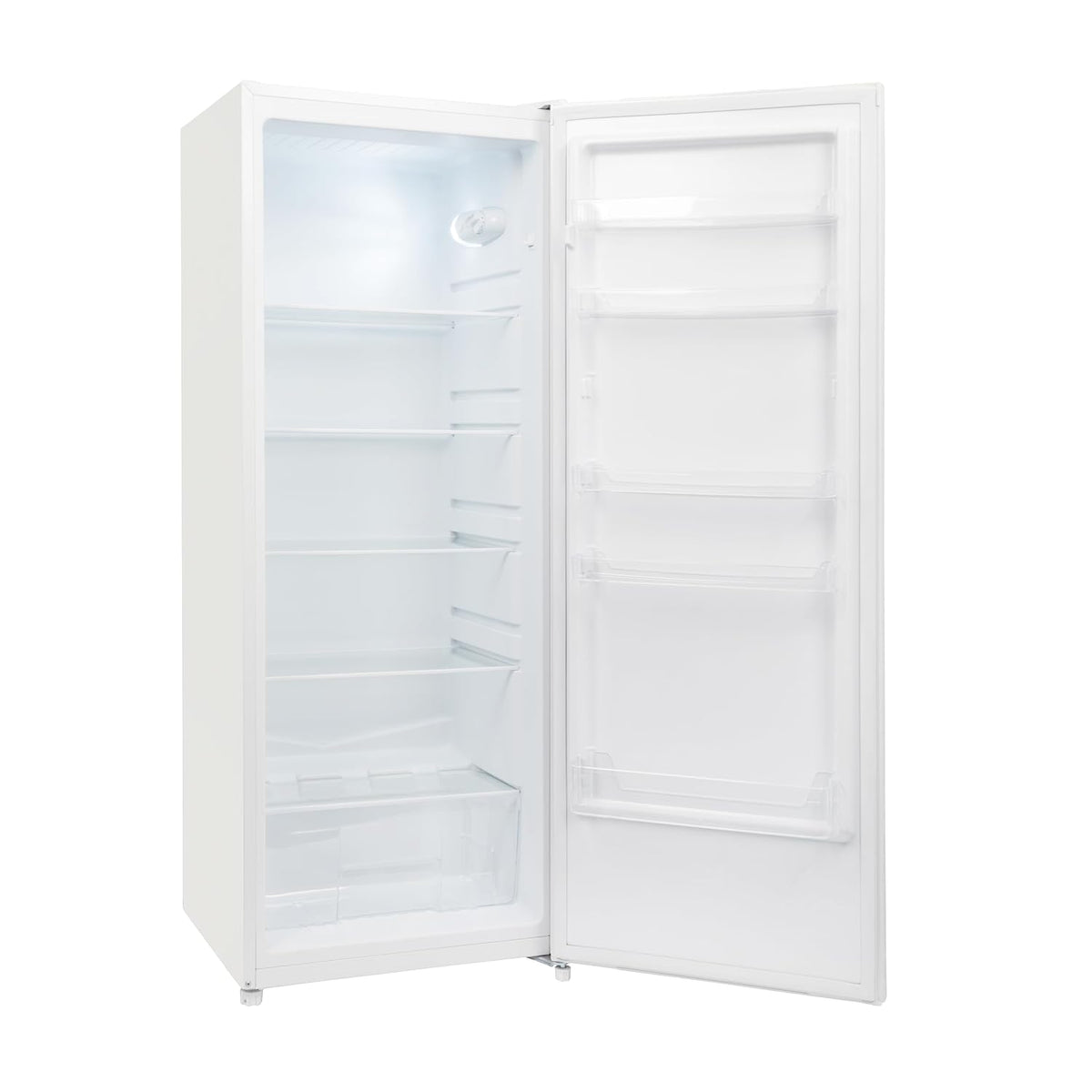 Hoher Vollraumkühlschrank 241L Freistehend Mit Fleckenresistenter Oberfläche Weiß