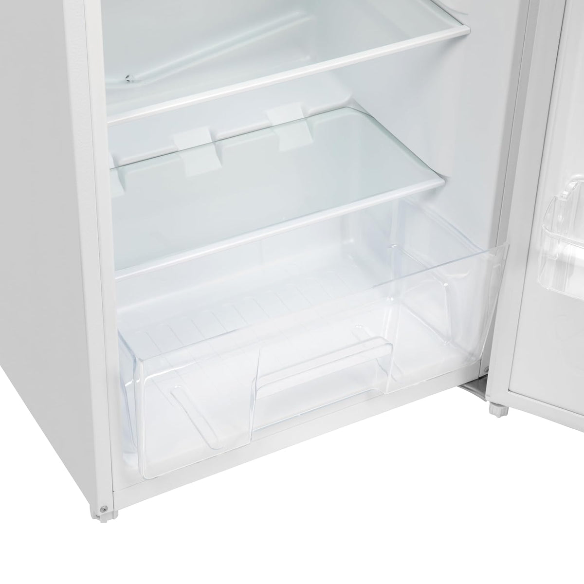 Hoher Vollraumkühlschrank 241L Freistehend Mit Fleckenresistenter Oberfläche Weiß