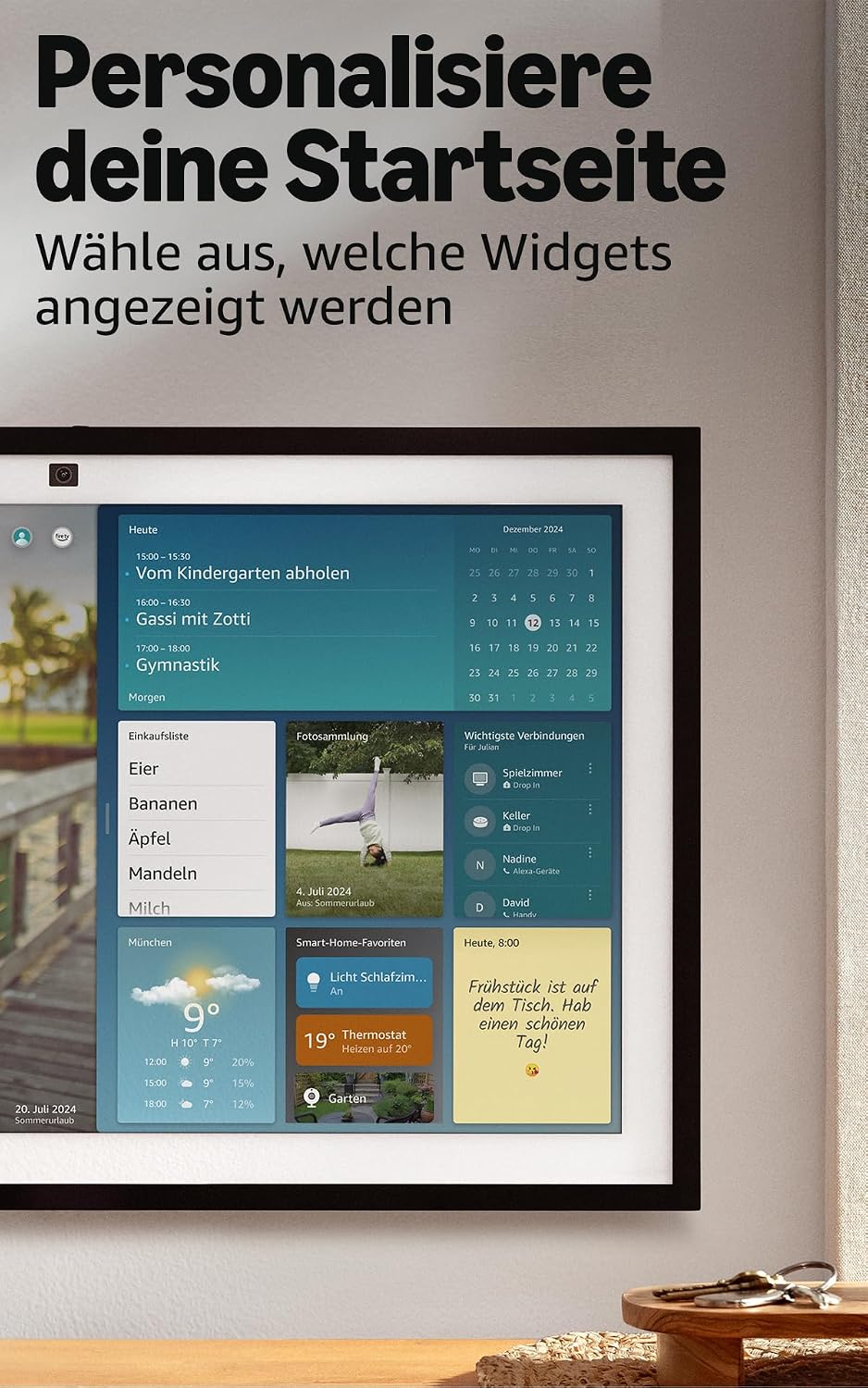 Amazon Echo Show 21 (neueste generation) | Beeindruckendes 21-Zoll-Smart-Display mit integriertem Fire TV, kraftvollem Klang, immersivem HD-Streaming, mit Alexa+ Early Access