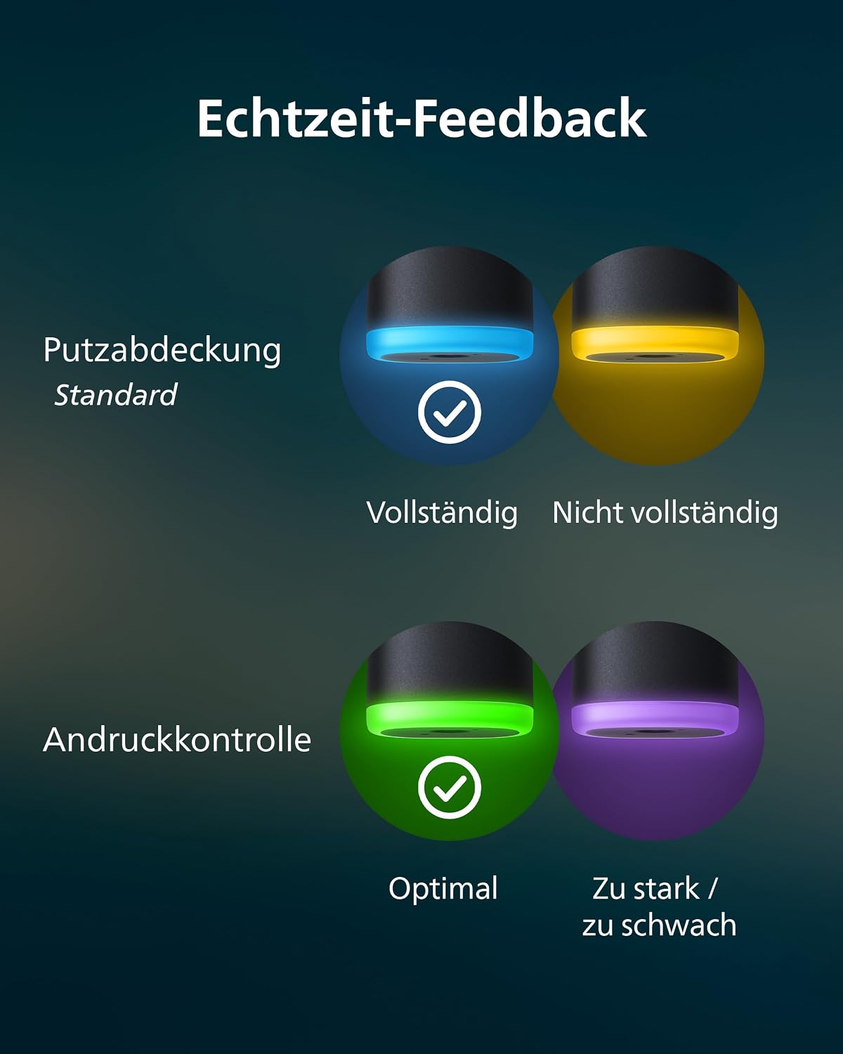 Philips Sonicare Next-Generation DiamondClean 9900 Prestige elektrische Zahnbürste - intelligentes Feedback zur Putzabdeckung, intelligente Andruckkontrolle, 24 Einstellungen, Quarzschwarz, HX9813/92