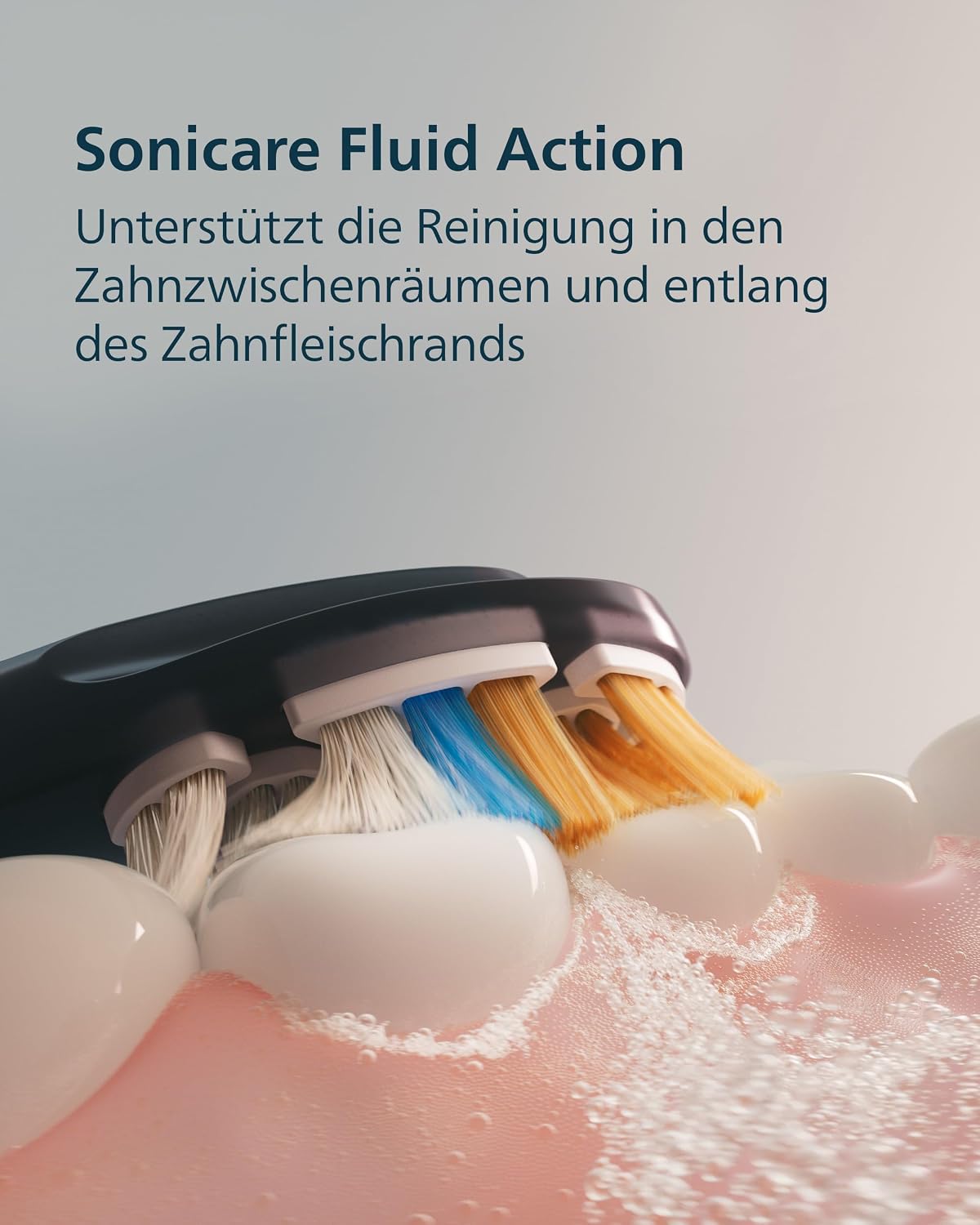 Philips Sonicare Next-Generation DiamondClean 9900 Prestige elektrische Zahnbürste - intelligentes Feedback zur Putzabdeckung, intelligente Andruckkontrolle, 24 Einstellungen, Quarzschwarz, HX9813/92