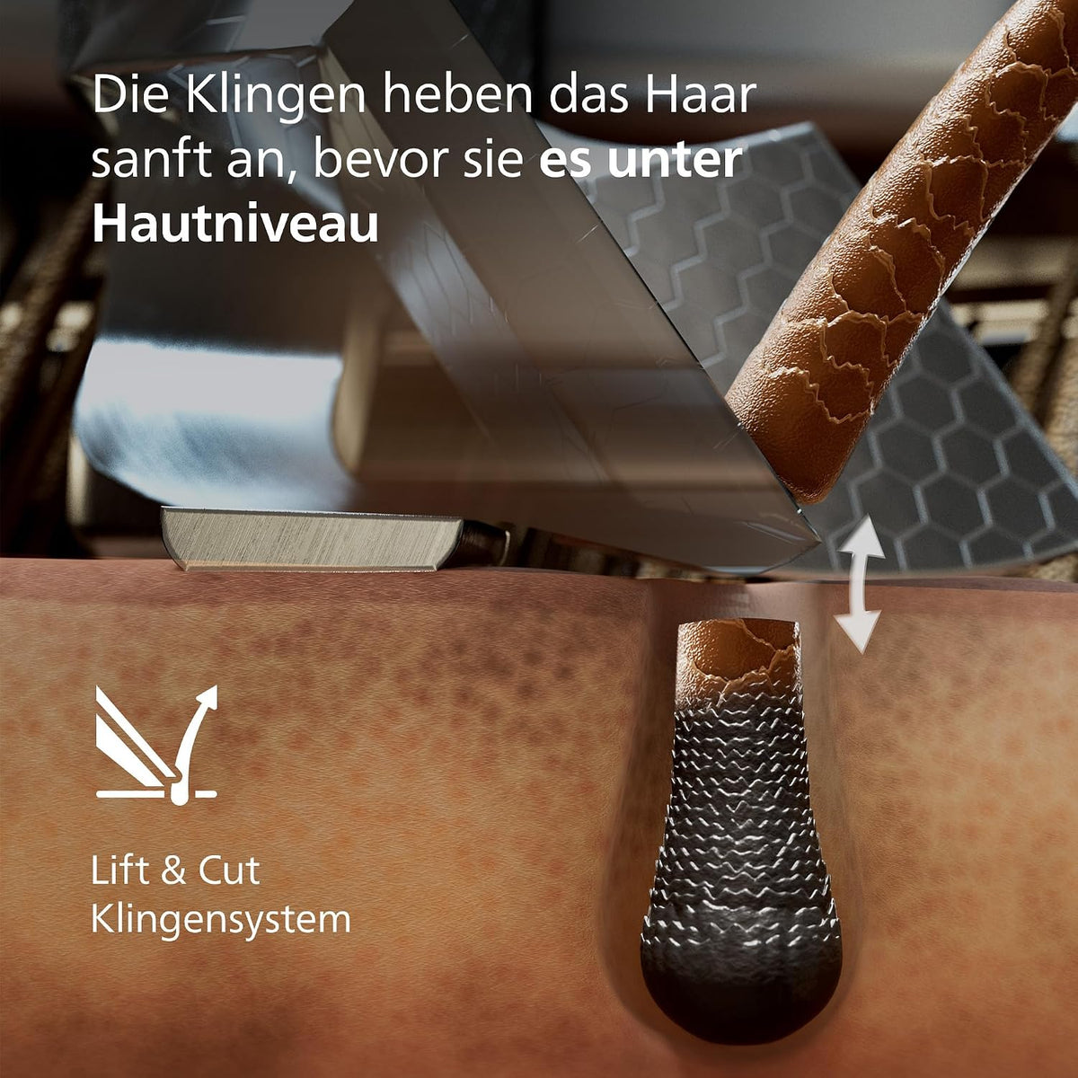 Philips Rasierer i9000 Prestige Ultra für Herren, Nass- und Trockenrasur, chrom, Druck- und Bewegungssensor, 5+1 Bartstyler, Nasenhaartrimmer, Reinigungsstation, Ladestation und Reiseetui (XP9404/38)