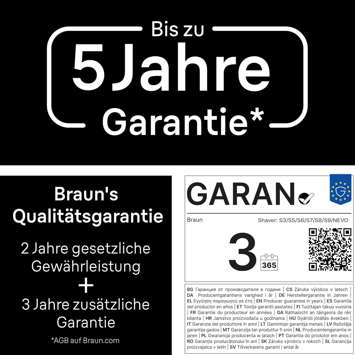 Braun Rasierer Herren Elektrisch Series 9 Pro+, 9677cce, Silber