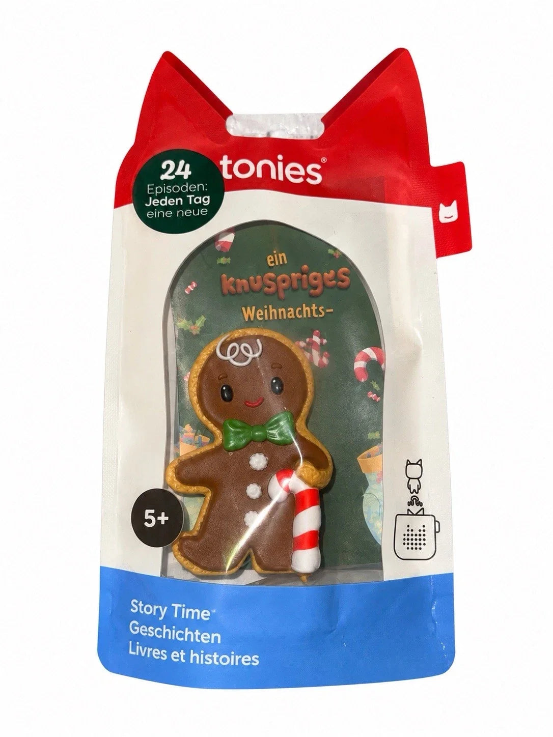 Tonies Adventskalende<wbr/>r 2026: Ein knuspriges Weihnachtsfest - Lebkuchenmann Neu